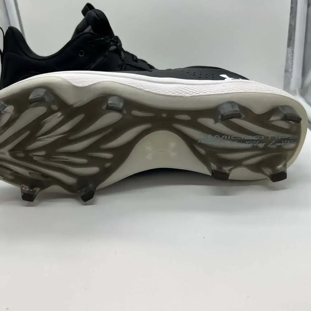 Under Armour Glyde Charged Molded Softball Cleat Women's‎ Black/White Size 11